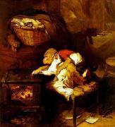 Sir Edwin Landseer The Cat's Paw oil on canvas